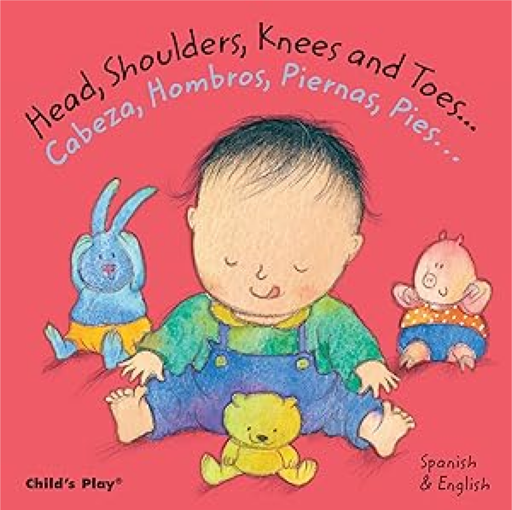 Book: head, shoulders, knees, toes