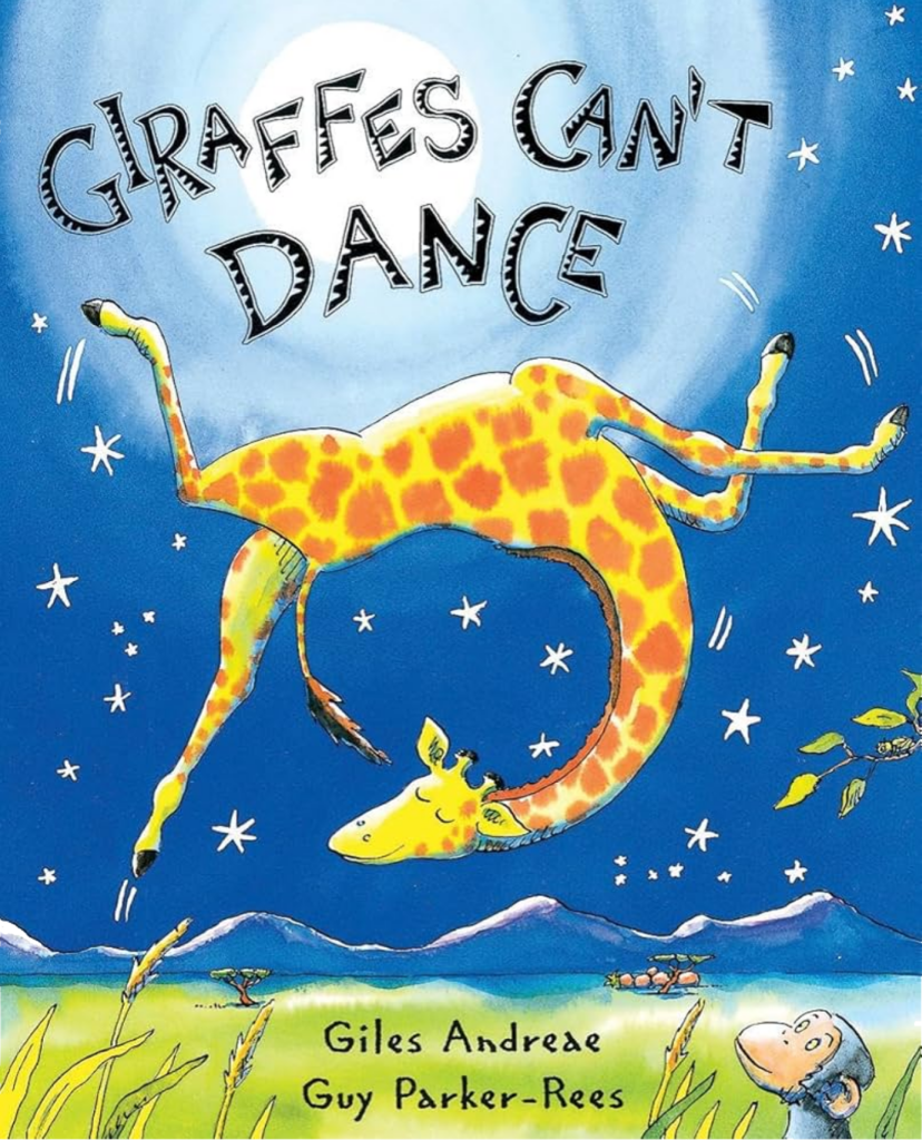 Book: giraffes dance