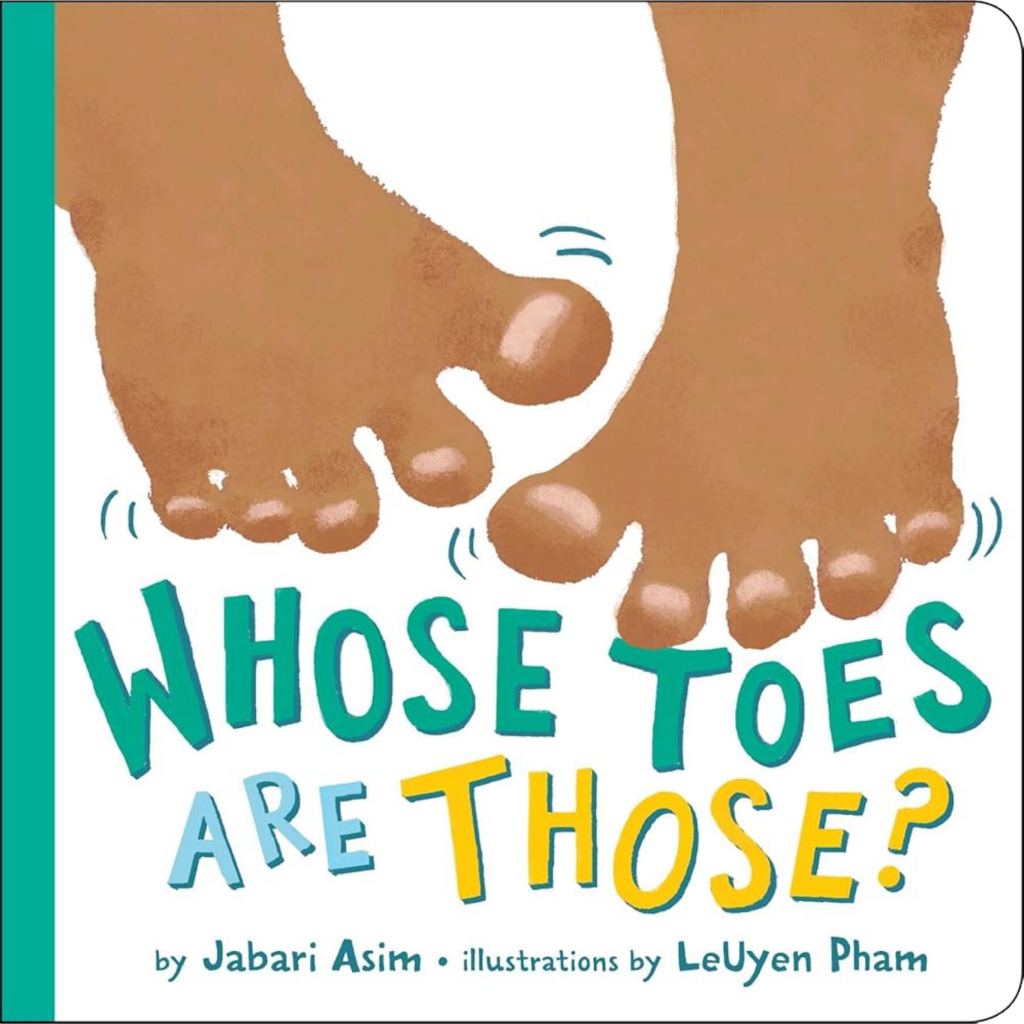Book: whoes toes are those